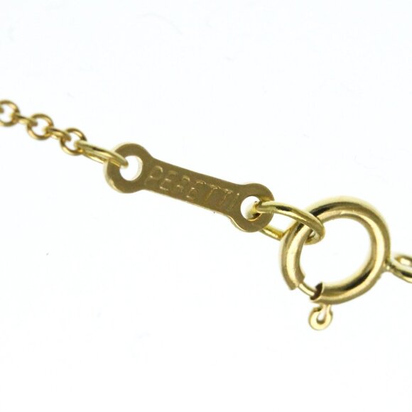 TIFFANY 18k Gold Teardrop Necklace - Picture 9 of 11